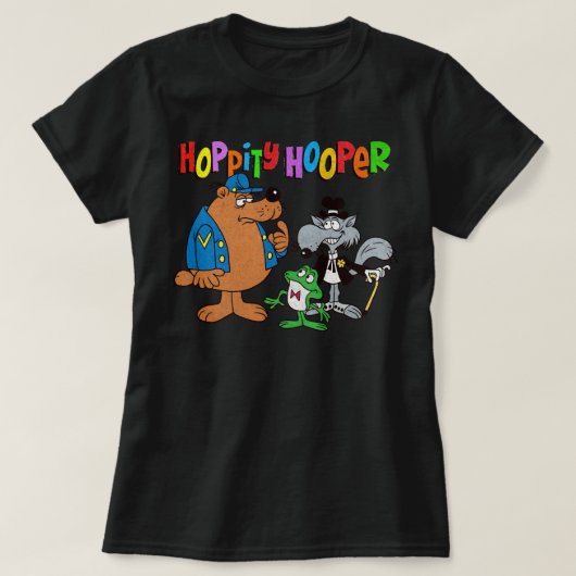 T-shirt Cadeaux Nécessaires Hommage À Jay Ward Hoppity Hoo (Design devant)