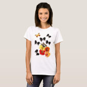 T-shirt Cadeaux papillon (Devant entier)