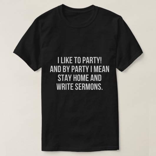 T-shirt Cadeaux pasteurs (Design devant)