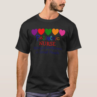T-shirt Cadeaux pédiatriques d'infirmière
