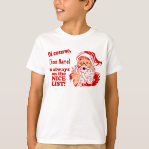T-shirt Cadeaux personnalisés de Noël