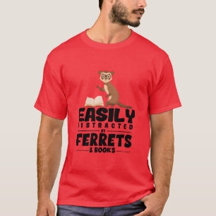 T-shirt Cadeaux pour amateur de furet Animaux de compagnie