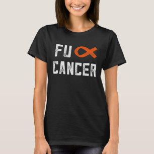 T-shirt Cadeaux Pour Femmes Cancer Fck Chemo F Cancer Dist