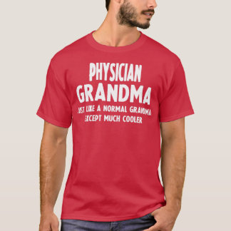 T-shirt Cadeaux Pour Grand-Mère Médecine