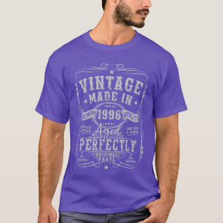 T-shirt Cadeaux pour hommes de 29 ans 29 ans 1996 Vintage