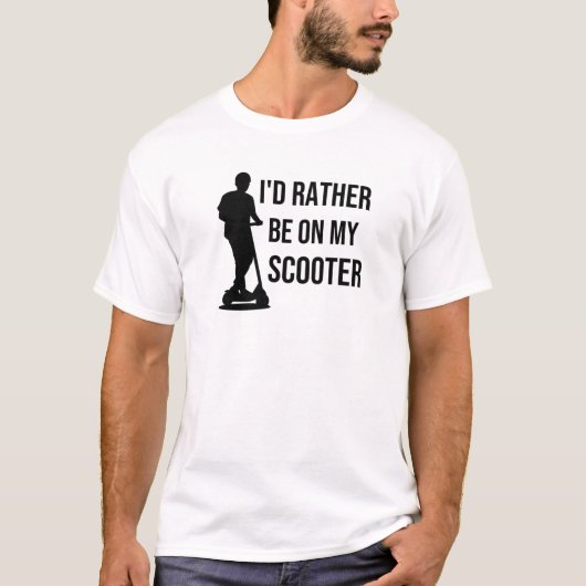 T-shirt Cadeaux Pour Les Scooter-Riders| Stunt Scooter Rid (Devant)
