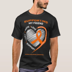 T-shirt Cadeaux Produits Orange MS Friend Sclérose en plaq