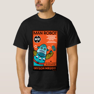 T-shirt Cadeaux Robot Pour Anniversaire Ou Mariage
