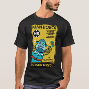 T-shirt Cadeaux Robot Pour Hommes Et Femmes Anniversaires