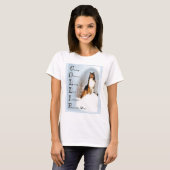 T-shirt Cadeaux Sable Rough Collie (Devant entier)