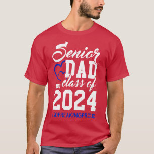 T-shirt Cadeaux senior 2024 Drôle Senior Papa 1