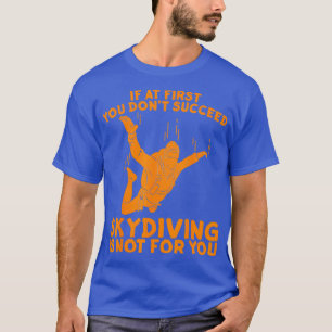 T-shirt Cadeaux Skydiving Hommes Femmes Drôle Parachutage