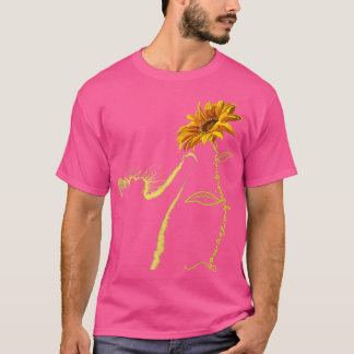 T-shirt Cadeaux Tournesol Chat Pour Amoureux de les chats,