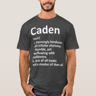 T-shirt CADEN Définition Personnalized Nom Funny Venin