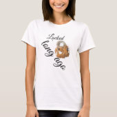 T-shirt cadenas patiné (Devant)