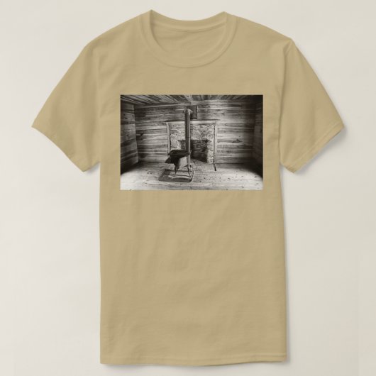 T-shirt Cades Cove Stove T (Design devant)