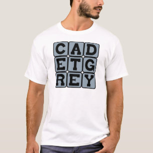 T-shirt Cadet Grey, Couleur