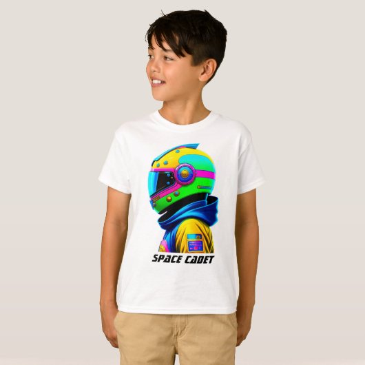 T-shirt cadet spatial (Devant entier)