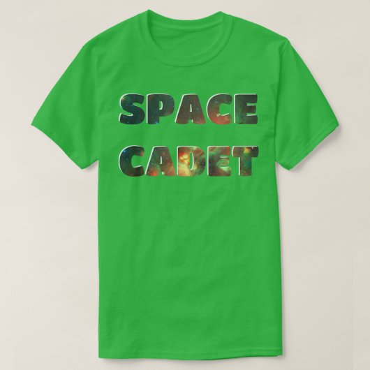 T-shirt Cadet spatial Galaxy Espace extra-atmosphérique Ad (Design devant)