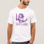 T-shirt Cadet spatial violet<br><div class="desc">Style rétro des cadets de l'espace L'astronaute dame en violet disponible dans beaucoup d'autres variations de couleur différentes et imprimé sur des centaines de vêtements,  cadeaux,  nouveauté et objets de collection pour hommes,  femmes,  ados et enfants.</div>