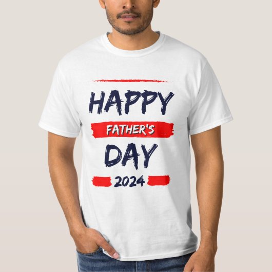 T-shirt Cadic Happy Fête des pères 2024 (Devant)