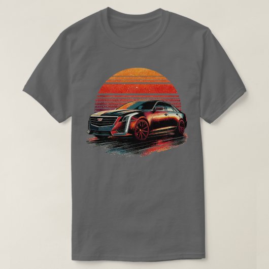 T-shirt Cadillac CT6 1 (Design devant)
