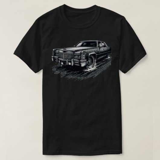 T-shirt Cadillac DeVille 11 (Design devant)
