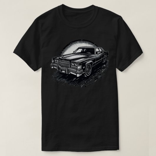 T-shirt Cadillac DeVille 16 (Design devant)
