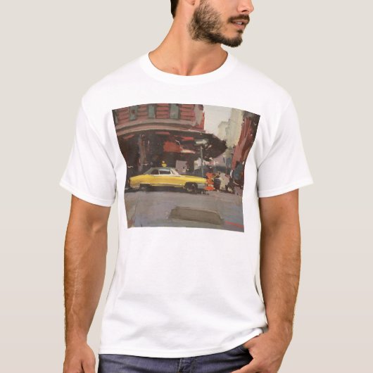 T-shirt Cadillac jaune 2012 (Devant)