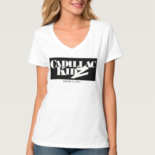 T-shirt CADILLAC KIDZ le 31 août 2014/femmes (Devant)