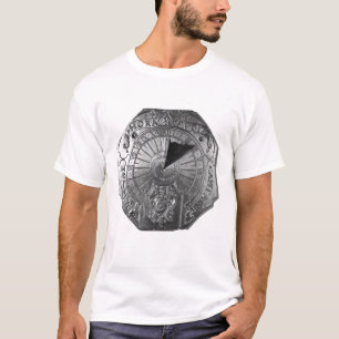 T-shirt Cadran solaire portatif, du château 1756 de Sierk