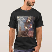 T-shirt Cadre Classique Musical Fiddler Design Sur Le Toit (Devant)
