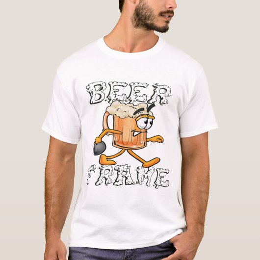 T-shirt Cadre de BIÈRE ! (Devant)