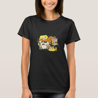 T-shirt Cadre d'élevage de vaches de poulets de moutons ag