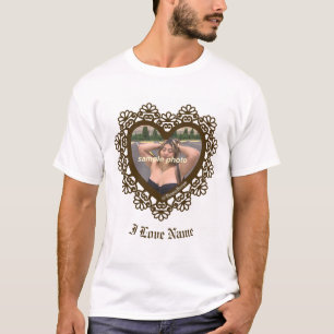 T-shirt Cadre Dingus Heart Lace