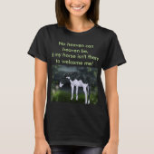 T-shirt Cadres noir et blanc Overture Paint Horse (Devant)
