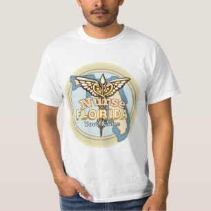 T-Shirt Caducée d'infirmière de Floride