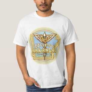 T-Shirt Caducée d'infirmière de l'Arkansas