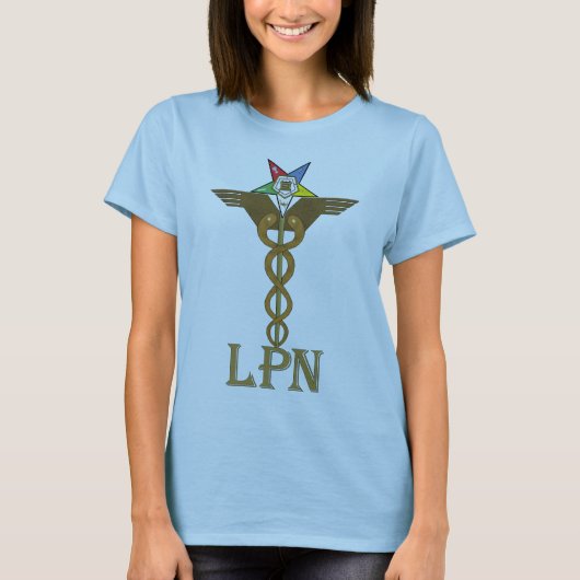 T-shirt Caducée d'OES LPN (Devant)