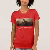 T-shirt Caesar's imperial glory red (Devant)