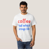 T-shirt Café  (Devant entier)