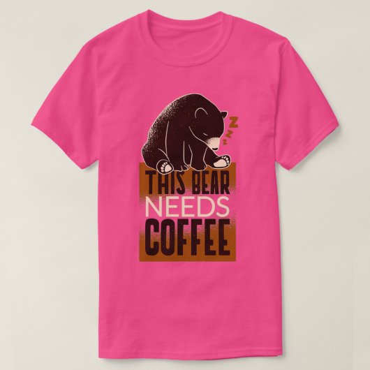T-SHIRT CAFÉ (Design devant)