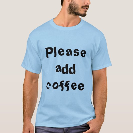 T-shirt Café (Devant)