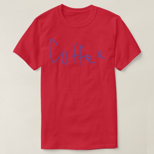 T-shirt Café (Design devant)