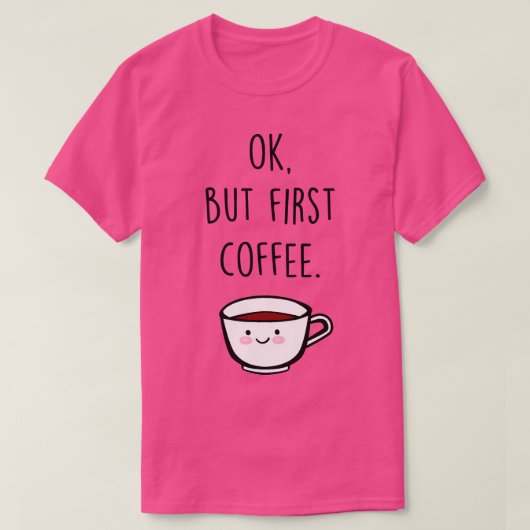 T-shirt Café (Design devant)