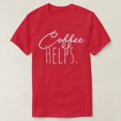 T-shirt Café (Design devant)