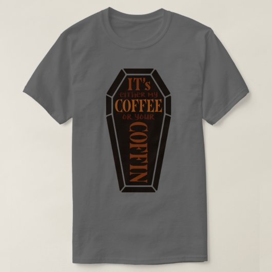 T-shirt Café (Design devant)