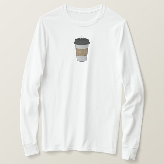 t-shirt café (Design devant)