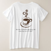 T-shirt café (Design dos)