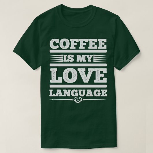 T-shirt Café 1 (Design devant)